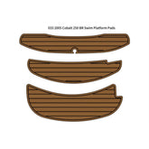 2005 Cobalt 250 BR Swim Platform Step Pad Traction Mats Eva Foam Boat Flooring Marine Decking Hzchione Default Title