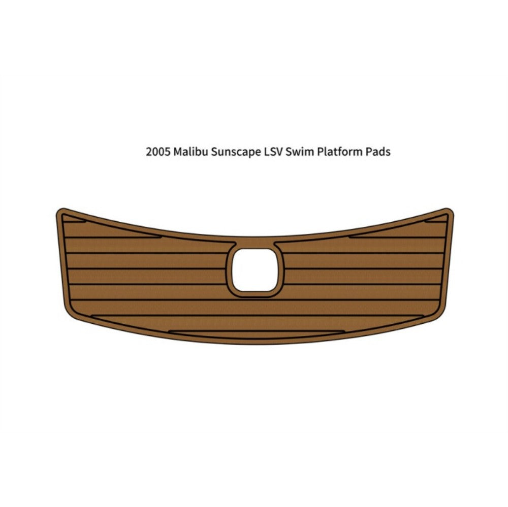 2005 Malibu Sunscape LSV Swim Platform Pad Traction Mats Eva Foam Boat Flooring Marine Decking Hzchione Default Title