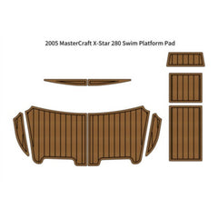 2005 MasterCraft X-Star 280 Swim Platform Traction Mats Eva Foam Boat Flooring Marine Decking Hzchione Default Title