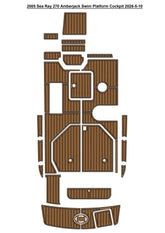 2005 Sea Ray 270 Amberjack Cockpit Pad Traction Mats Eva Foam Boat Flooring Marine Decking Hzchione