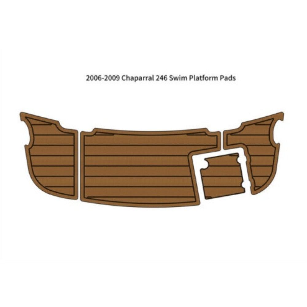 2006-2009 Chaparral 246 Swim Platform Step Traction Mats Eva Foam Boat Flooring Marine Decking Hzchione