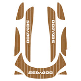 2006 -2010 Sea-Doo GTI SE Eva Foam Boat Flooring Jet Ski Traction Mats Hzchione Brown White