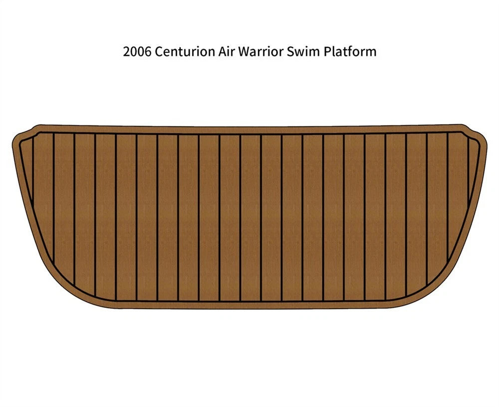 2006 Centurion Air Warrior Swim Platform Pad Traction Mats Eva Foam Boat Flooring Marine Decking Hzchione