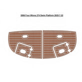 2006 Four Winns 274 Swim Platform Pad Traction Mats Eva Foam Boat Flooring Marine Decking Hzchione Default Title