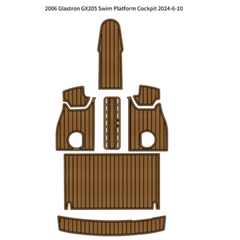 2006 Glastron GX205 Swim Platform Cockpit Pad Traction Mats Eva Foam Boat Flooring Marine Decking Hzchione Default Title