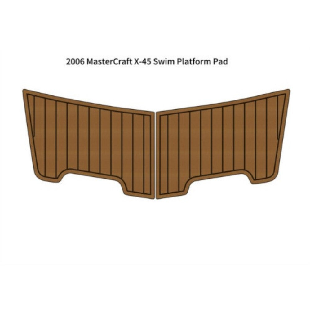 2006 MasterCraft X-45 Swim Platform Pad Traction Mats Eva Foam Boat Flooring Marine Decking Hzchione Default Title