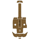 2007-2012 Sea Doo230 Challenger SE Traction Mats Eva Foam Boat Flooring Faux Teak Boat Deck Hzchione Brown Black