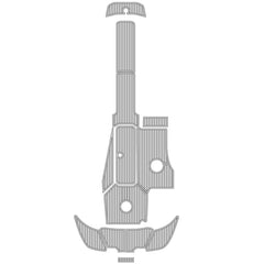 2007-2012 Sea Doo Challenger Wake 230 Traction Mats Eva Foam Boat Flooring Hzchione Light Gray Black