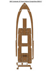 2007 Contender 33T Cockpit Pad Traction Mats Eva Foam Boat Flooring Marine Decking Hzchione