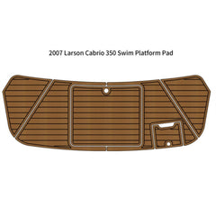2007 Larson Cabrio 350 Swim Platform Step Traction Mats Eva Foam Boat Flooring Marine Decking Hzchione
