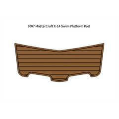 2007 MasterCraft X-14 Swim Platform Pad Traction Mats Eva Foam Boat Flooring Marine Decking Hzchione