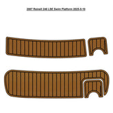 2007 Reinell 246 LSE Swim Platform Traction Mats Eva Foam Boat Flooring Marine Decking Hzchione