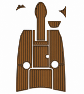 2008-2009 Sea Ray 205 Sport Cockpit Traction Mats Eva Foam Boat Flooring Marine Decking Hzchione