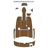 2008-2009 Sea Ray 205 Sport Swim Platform Cockpit Pad Traction Mats Eva Foam Boat Flooring Marine Decking Hzchione
