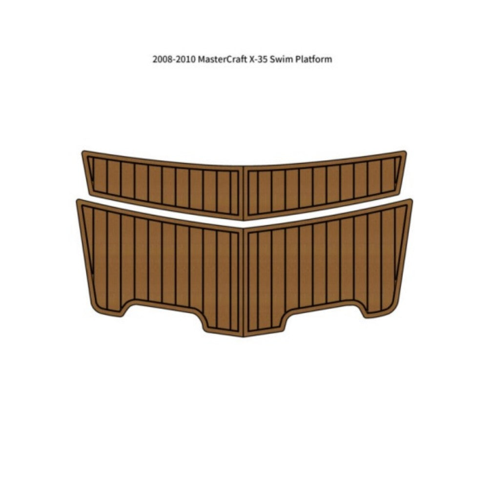 2008-2010 MasterCraft X-35 Swim Platform Traction Mats Eva Foam Boat Flooring Marine Decking Hzchione