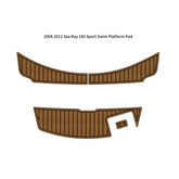 2008-2012 Sea Ray 185 Sport Swim Platform Pad Traction Mats Eva Foam Boat Flooring Marine Decking Hzchione