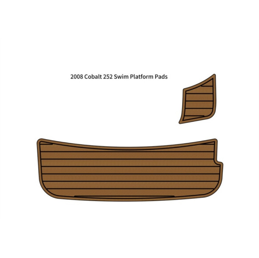 2008 Cobalt 252 Swim Platform Step Pad Traction Mats Eva Foam Boat Flooring Marine Decking Hzchione