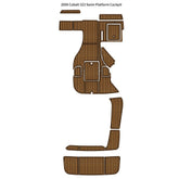 2008 Cobalt 323 Swim Platform Cockpit Pad Traction Mats Eva Foam Boat Flooring Marine Decking Hzchione
