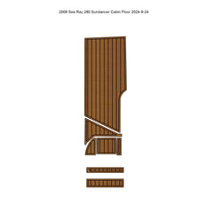 2008 Sea Ray 280 Sundancer Cabin Pad Traction Mats Eva Foam Boat Flooring Marine Decking Hzchione