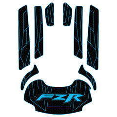 2009-2016 Yamaha FZR FZS EVA Foam Boat Flooring Jet Ski Traction Mats Hzchione Black Blue FZR