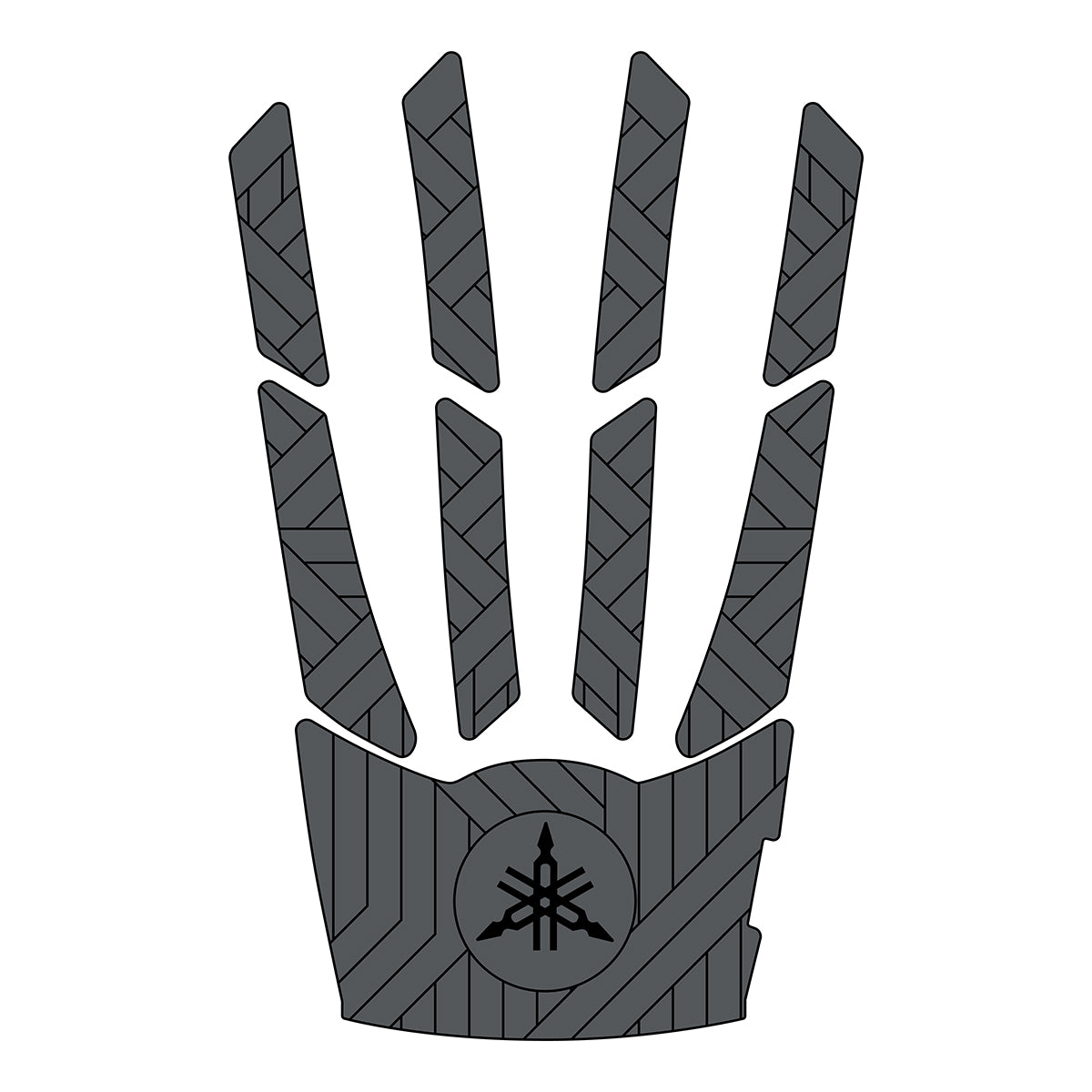 2005-2009 Yamaha VX EVA Foam Boat Flooring Jet Ski Traction Mats Hzchione Charcoal Gray Black-Yamaha Symbol