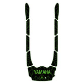 2010-2014 Yamaha VX/VXR/VXS EVA Foam Boat Flooring Jet Ski Traction Mats Hzchione Black Green-YAMAHA