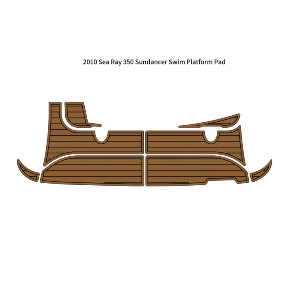 2010 Sea Ray 350 Sundancer Swim Platform Pad Traction Mats Eva Foam Boat Flooring Marine Decking Hzchione