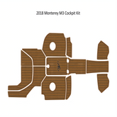 2011-2018 Monterey M3 Cockpit Pad Traction Mats Eva Foam Boat Flooring Marine Decking Hzchione