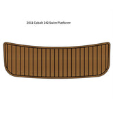 2011 Cobalt 242 Swim Platform Step Pad Traction Mats Eva Foam Boat Flooring Marine Decking Hzchione