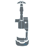 2009-2011 Regal Fasdeck 24/2220 Swim Platform Cockpit Pad Teak Decking