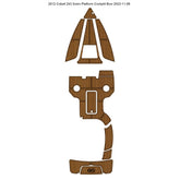2012 Cobalt 243 Swim Platform Cockpit Bow Traction Mats Eva Foam Boat Flooring Marine Decking Hzchione