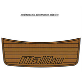 2012 Malibu TXI Swim Platform Traction Mats Eva Foam Boat Flooring Marine Decking Hzchione