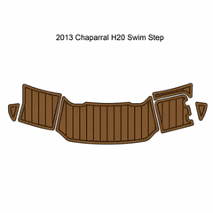 2013 Chaparral 19 H20 Swim Step Traction Mats Eva Foam Boat Flooring Marine Decking