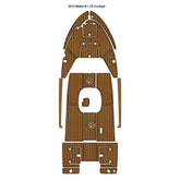 2013 Mako 18 LTS Cockpit Boat EVA Teak Deck Traction Mats Eva Foam Boat Flooring Marine Decking Hzchione