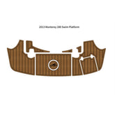 2013 Monterey 280 Swim Platform Step Pad Traction Mats Eva Foam Boat Flooring Marine Decking Hzchione