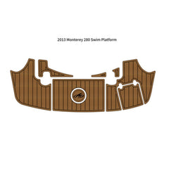 2013 Monterey 280 Swim Platform Step Pad Traction Mats Eva Foam Boat Flooring Marine Decking Hzchione