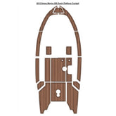 2013 Sessa Marine 550 Swim Platform Cockpit Traction Mats Eva Foam Boat Flooring Marine Decking Hzchione