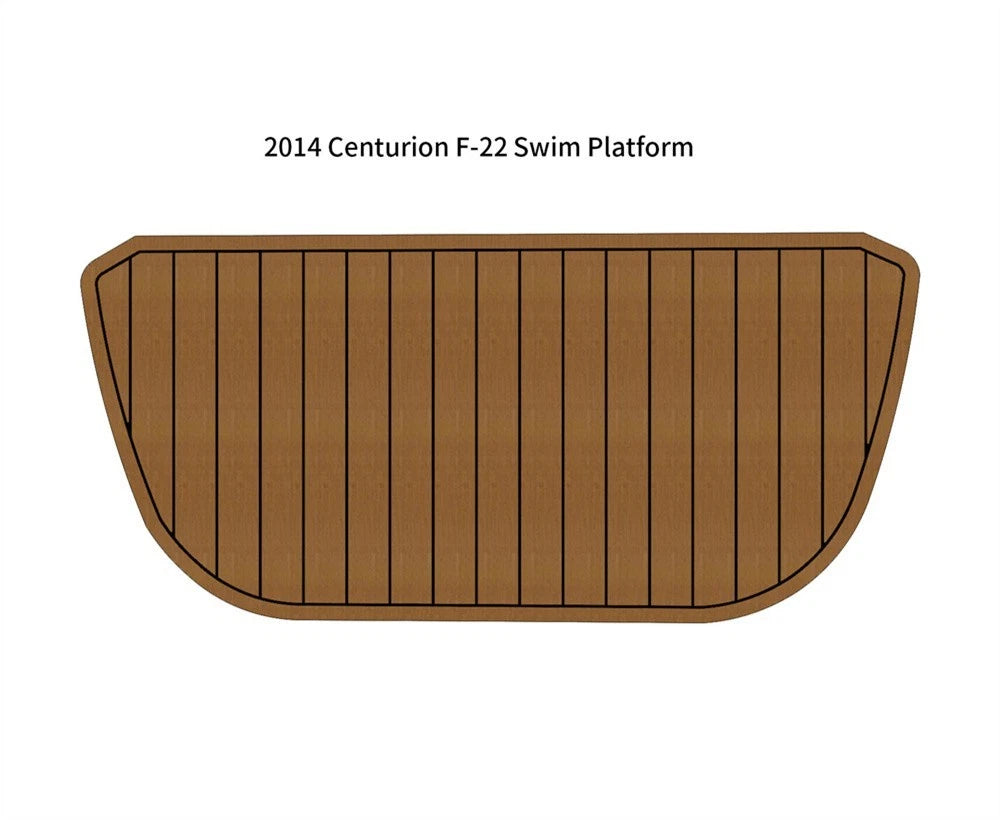 2014 Centurion F-22 Swim Platform Pad Traction Mats Eva Foam Boat Flooring Marine Decking Hzchione
