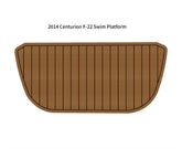2014 Centurion F-22 Swim Platform Pad Traction Mats Eva Foam Boat Flooring Marine Decking Hzchione