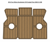 2014 Four Winns Sundowner 215 Cockpit Traction Mats Eva Foam Boat Flooring Marine Decking Hzchione