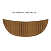 2014 MB Sports F22 Tomcat Swim Platform Step Mat Traction Mats Eva Foam Boat Flooring Marine Decking Hzchione
