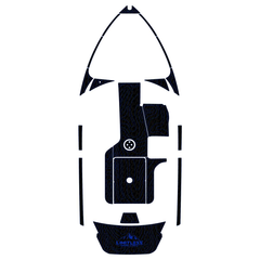 2013-2014 Malibu 21 VLX with Surf Gate Swim Platform Cockpit Pad EVA Teak Decking Mat Swim Platform Cockpit Pad EVA Teak Decking Mat Hzchione