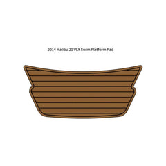 2014 Malibu 21 VLX Swim Platform Step Pad Traction Mats Eva Foam Boat Flooring Marine Decking