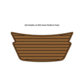 2014 Malibu 22 MXZ Swim Platform Step Pad Traction Mats Eva Foam Boat Flooring Marine Decking Hzchione
