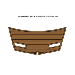 2014 MasterCraft X-Star Swim Platform Pad Traction Mats Eva Foam Boat Flooring Marine Decking