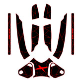 2010-2015 Sea Doo RXT + RXT-X + Wake Pro 215 Customize Jet Ski Mats With Gunnel Pads Hzchione Black Red-X