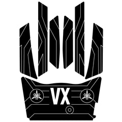2015-2020 Yamaha VX/VXR/VXS/VX Cruiser EVA Foam Boat Flooring Jet Ski Traction Mats Hzchione Black White-VX