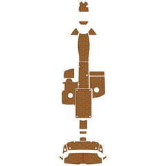 2015-2021 Yamaha 240/242 Swim Platform Cockpit Pad Boat Kit EVA Boat Flooring Foam Decking Mat Hzchione Brown Black Orange-Yamaha