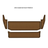 2015 Cobalt A25 Swim Platform Step Pad Traction Mats Eva Foam Boat Flooring Marine Decking Hzchione