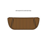 2015 Supreme S21 S226 Swim Platform Step Mat Traction Mats Eva Foam Boat Flooring Marine Decking Hzchione